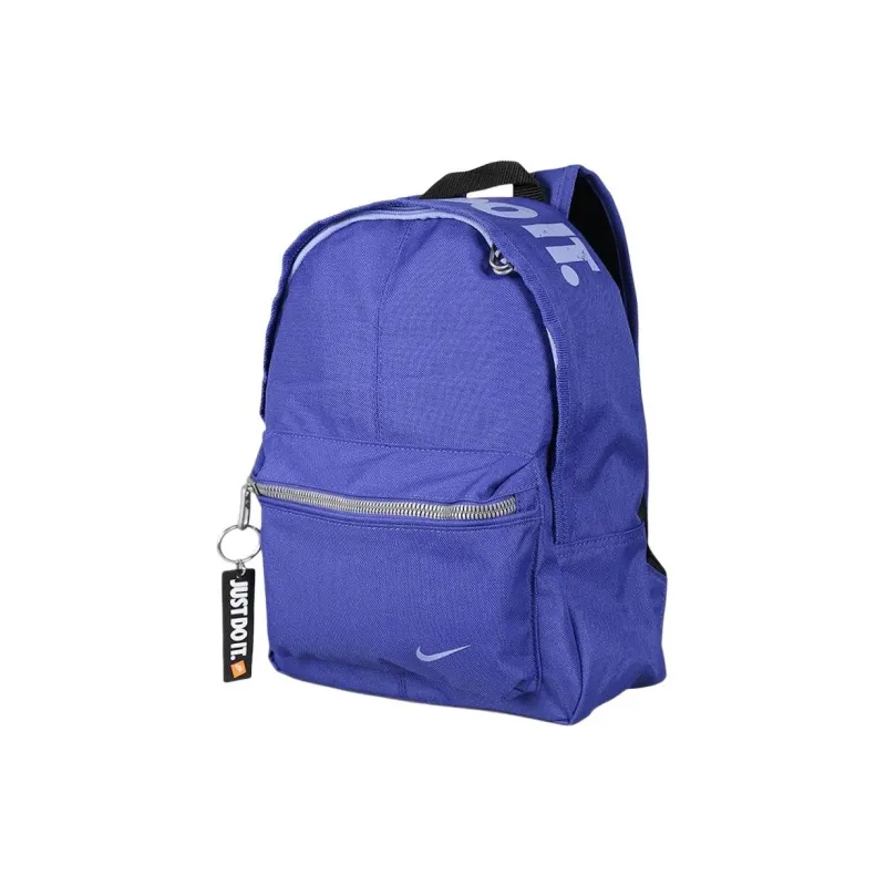 Nike Polyester Backpack Mini Unisex Silver Gray Purple-3
