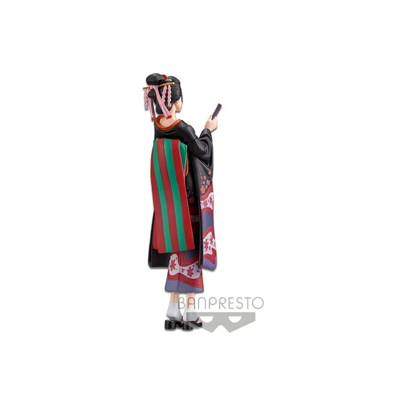 BANPRESTO Nico Robin Glass Factory One Piece One Piece DXF And Kingdom Kabuki Bonus Gift Scale Figures-3