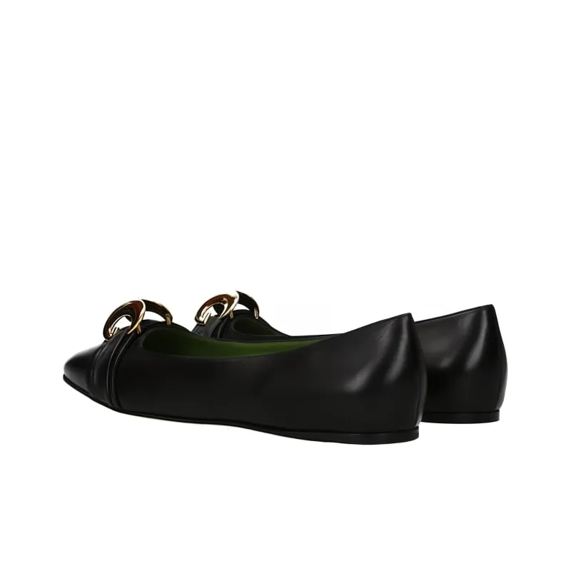 GUCCI Half Moon GG Flat Pumps-3