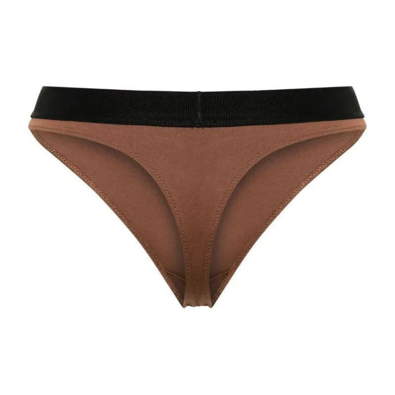 TOM FORD Logo waistband Thong-1