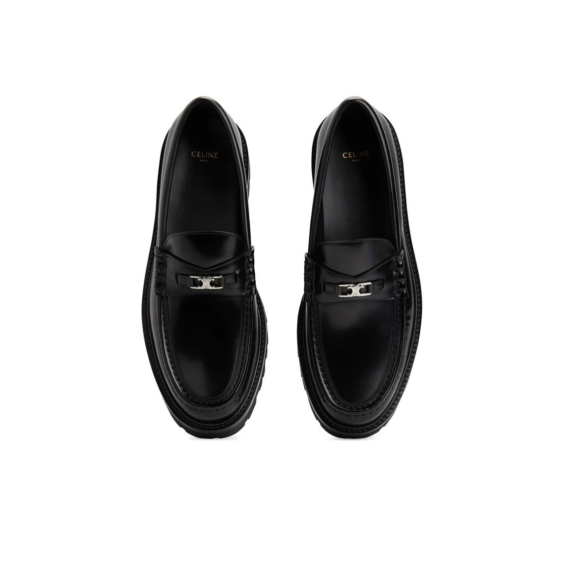 CELINE | MARGARET CHUNKY TRIOMPHE LOAFER ローファー CELINE セリーヌ ローファー MARGARET TRIOMPHE CHAIN CHUNKY