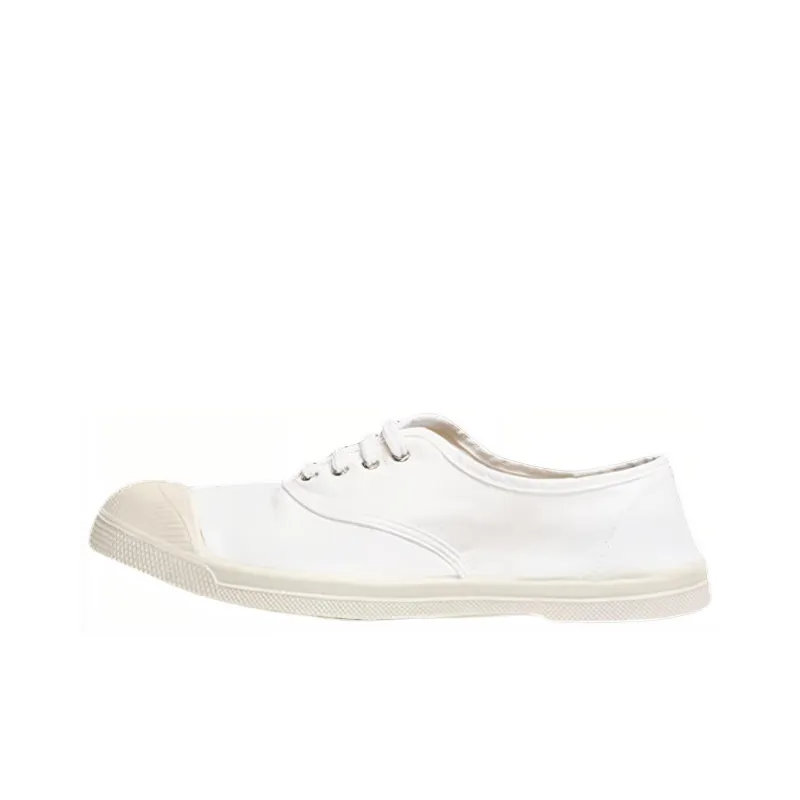 BENSIMON Anti Slip Wear Resistant Low Top Casual Shoes Men's White-0