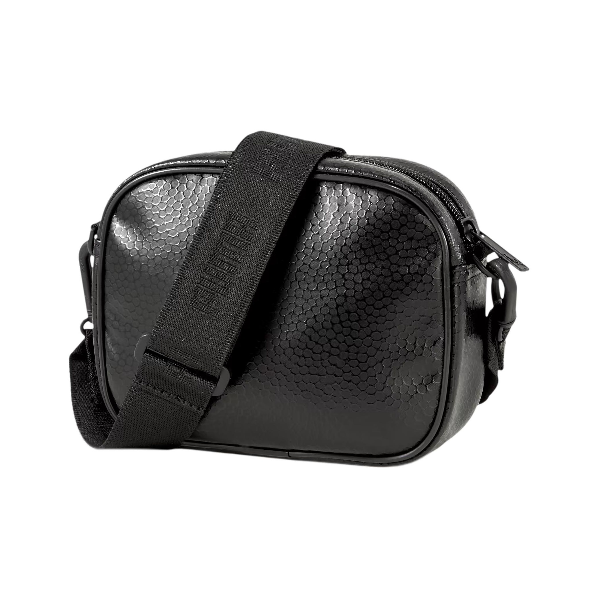 ◆VALLUAT◆ Posia bagBlack 6-82 PUMA Crossbody Bags Pure Black Gold - POIZON