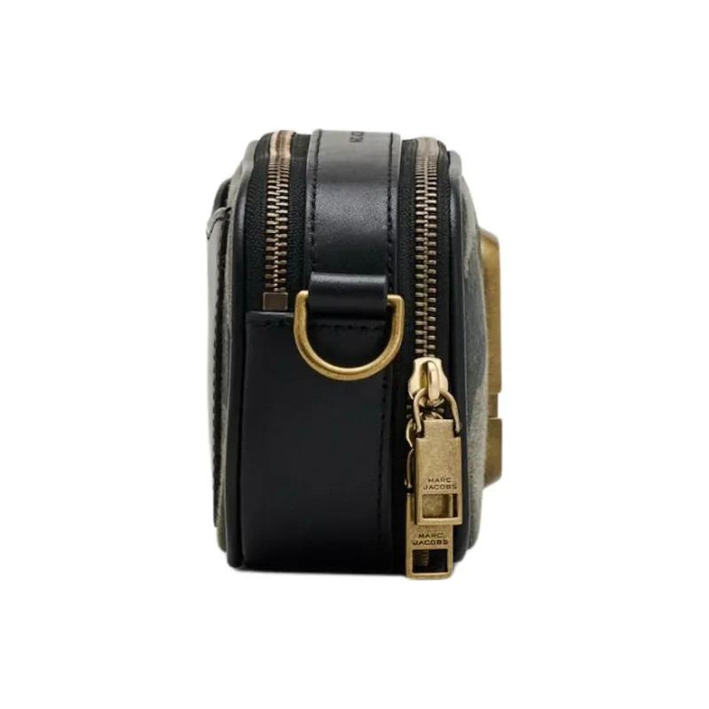 MARC JACOBS The Camo Jacquard Snapshot Camera Bag-1