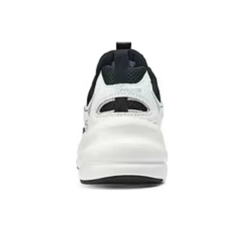 Skechers Shock Absorbers With Slip Resistant Features Low Top Chunky Sneakers Women's Black White-3