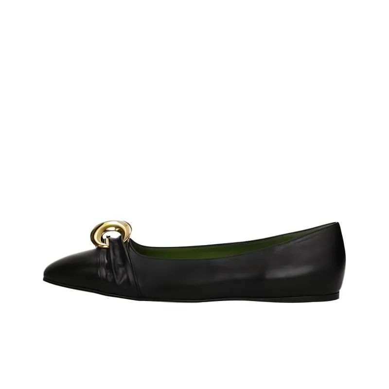 GUCCI Half Moon GG Flat Pumps-0