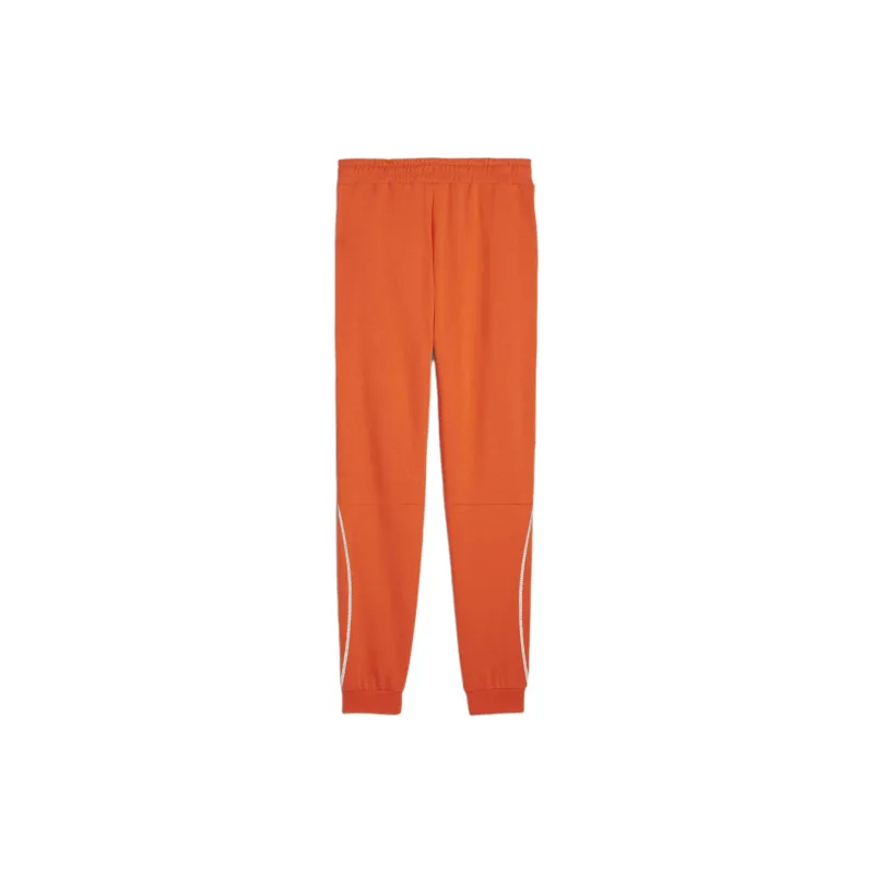 PUMA Knitted Sports Pants Men's Orange Red-1