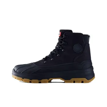 HUNTER Cushioning, Wear Resistant High Top Hiking Shoes Men's Black