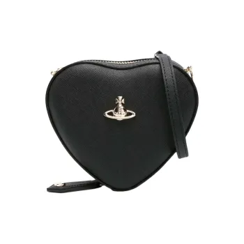 Vivienne Westwood Orb Plaque Heart Shape Crossbody Bag