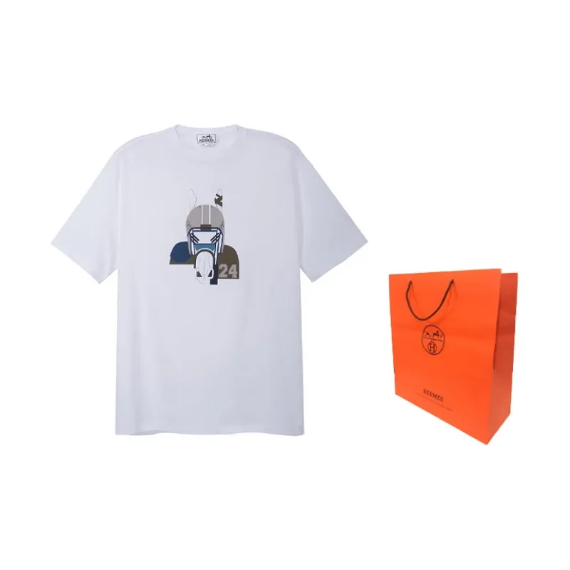 HERMES SS23 T Shirt Men's White-2