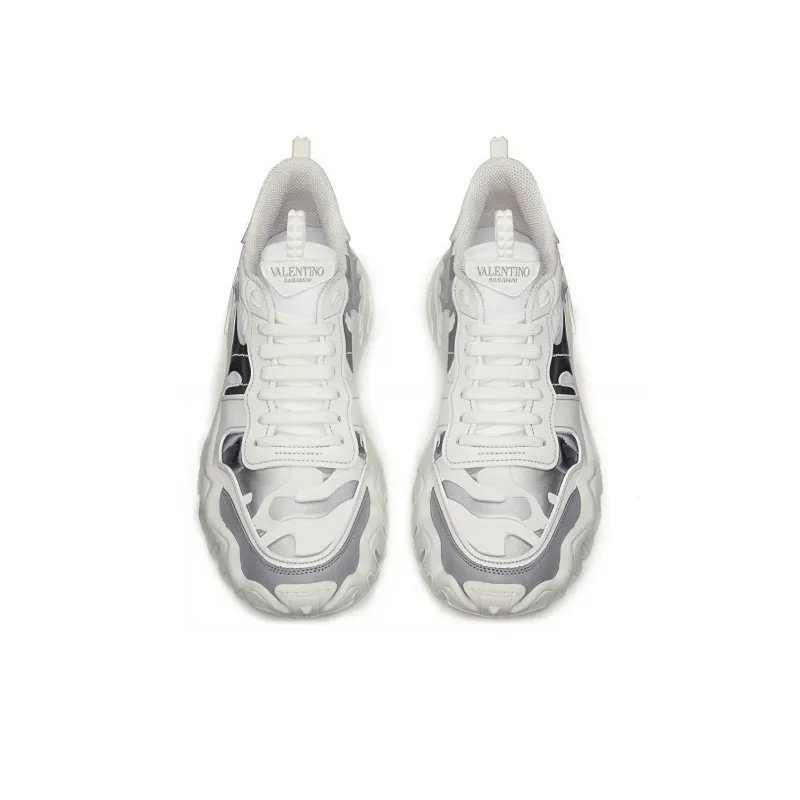 Valentino Rockrunner Plus 'Camo   White Silver'-3