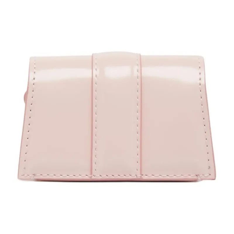 Jacquemus Cotton With Calfskin Earphone Case Mini Women's Pink-2
