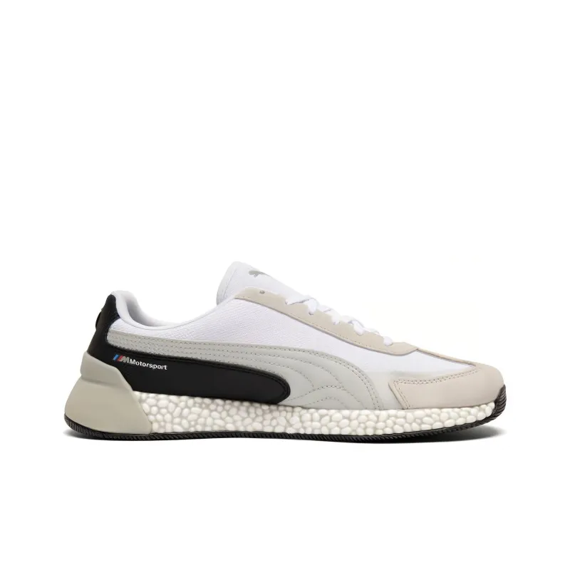 PUMA BMW Non-slip Lightweight Mid-Top Training Shoes Men's Ecru-1