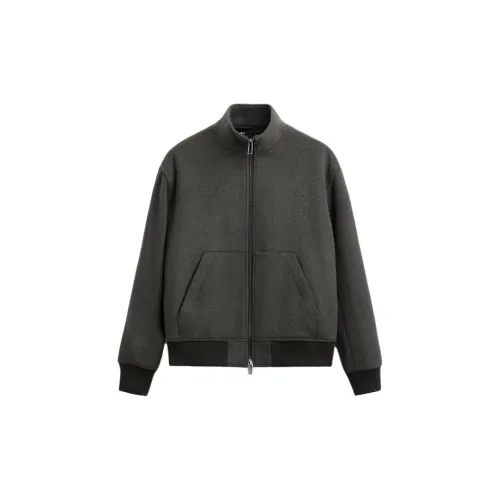 ZARA Jackets Men Brown