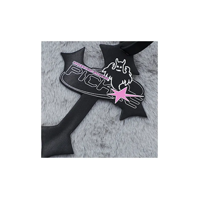 LBPC Liang Ban Kimchi Collaboration Polyester Tote Bag Shopping Bag Shoulder Bag Handbag Regular Unisex Pink-5