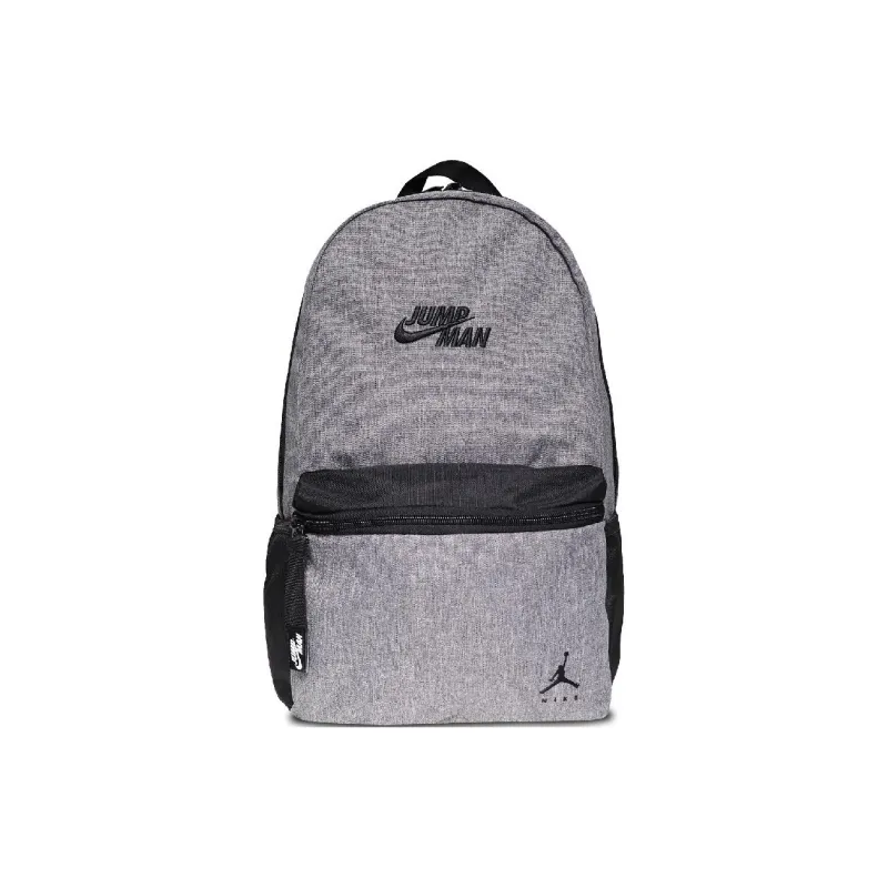 Jordan Polyester Backpack Regular Unisex Gray-1