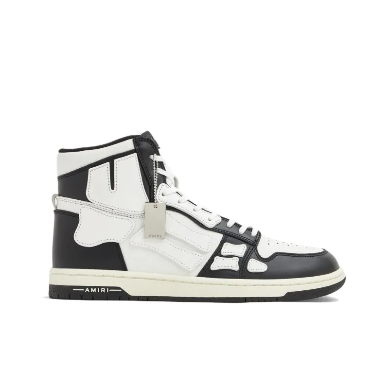 AMIRI Skel High Tops Black White-1