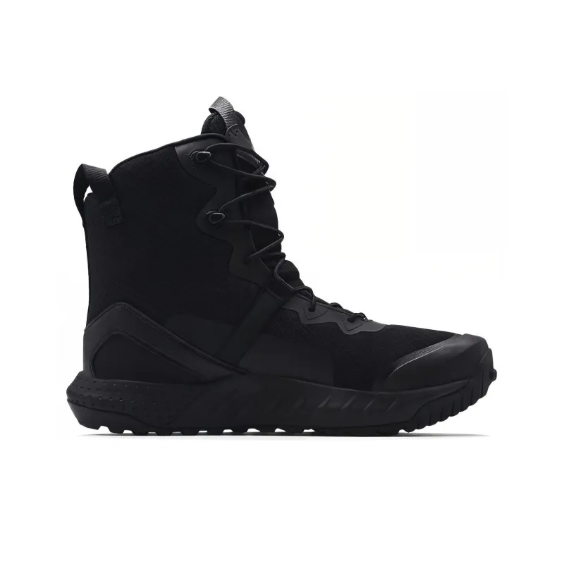 Under Armour Micro G ® Valsetz Wide Cushioned Slip-Resistant High-Top Athletic Shoes Men's Black 2E-Width-1