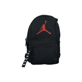 Jordan Polyester Backpack Small Size Unisex Black