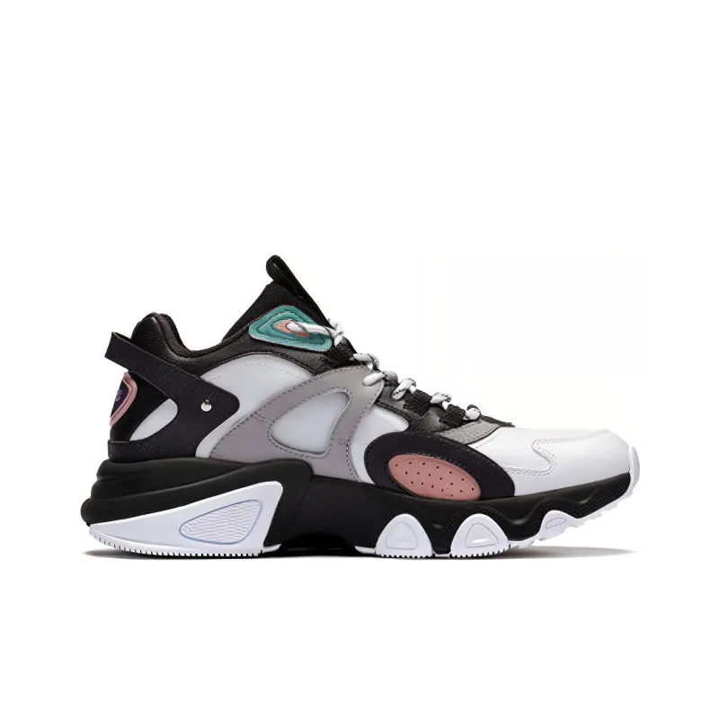 361° Chunky Sneakers Men Low Top Black/White/Gray-1