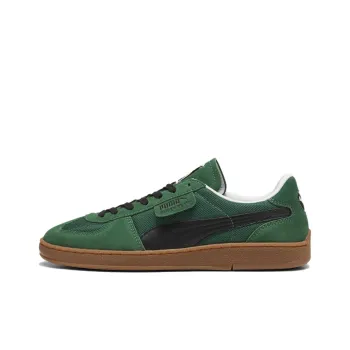 PUMA Super Team Currency OG Non slip Lightweight Low Top Skateboard Shoes Unisex Green Black