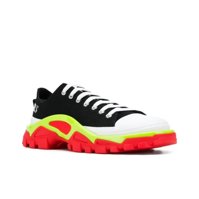 Adidas Detroit Runner Raf Simons Black Silver Slime-1