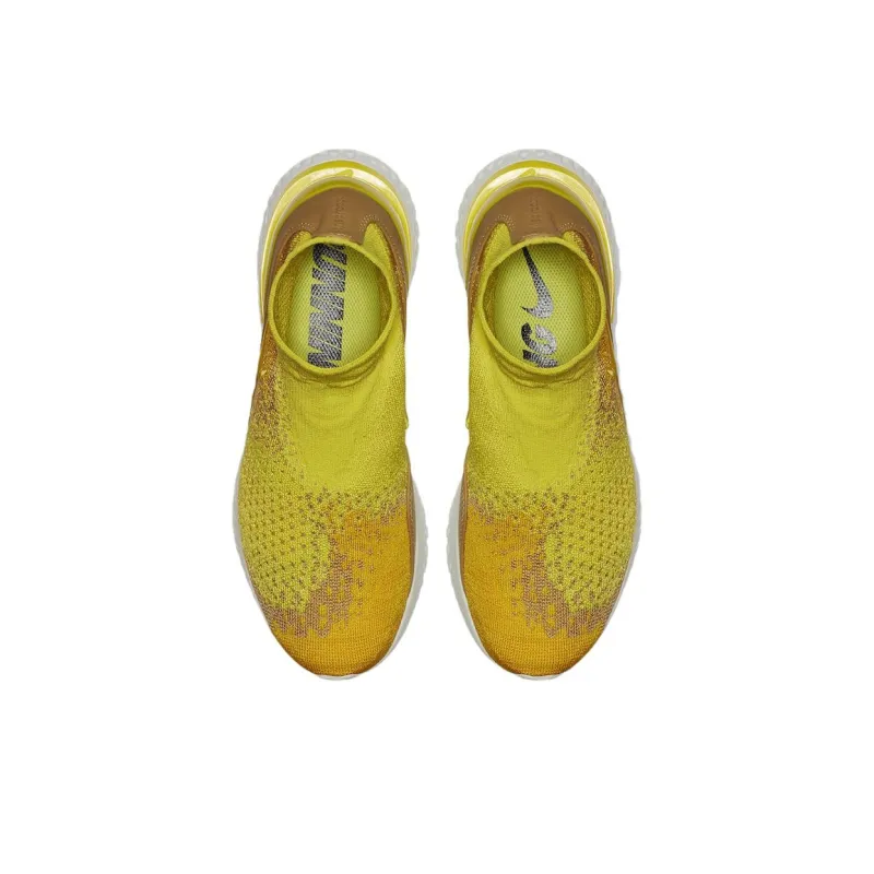 Nike Rise React Flyknit Sonic Yellow-2