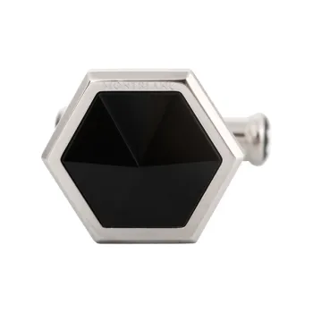 MONTBLANC Metal Cufflinks Unisex Black