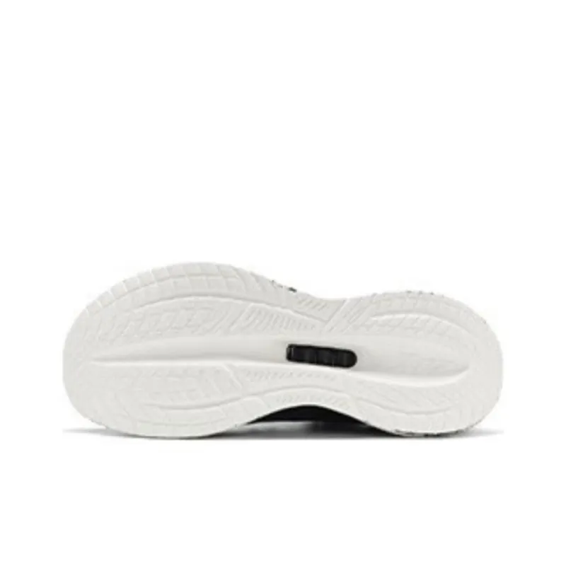XTEP Chi Feng 6.0 Cushioned Slip Resistant Abrasion Resistant Low Top Running Shoes Men's Black White Green-4
