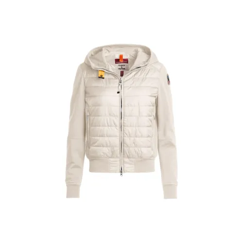 PARAJUMPERS Puffer Jackets Women's Moon White