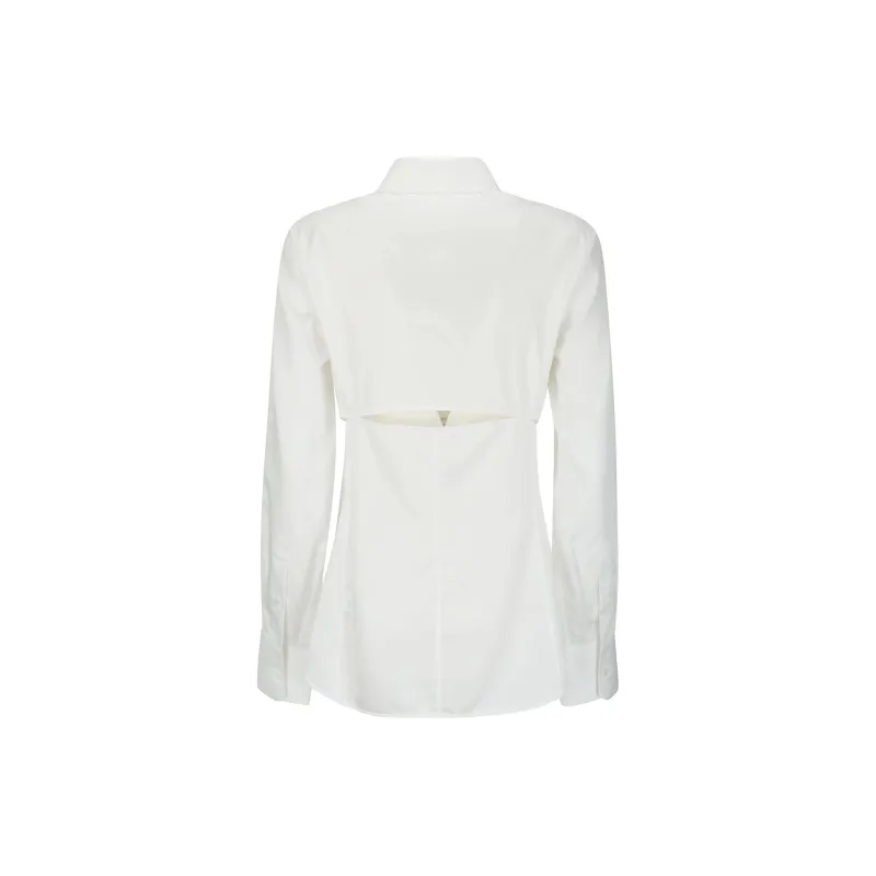 Helmut Lang Poplin Slash Shirt-1