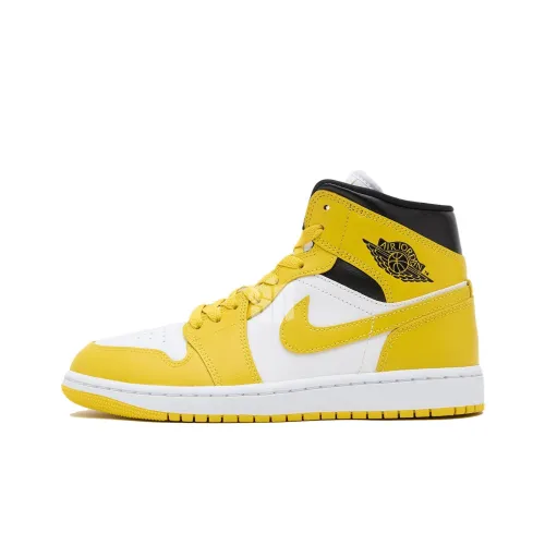 Jordan 1 Mid Vivid Sulfur Women's