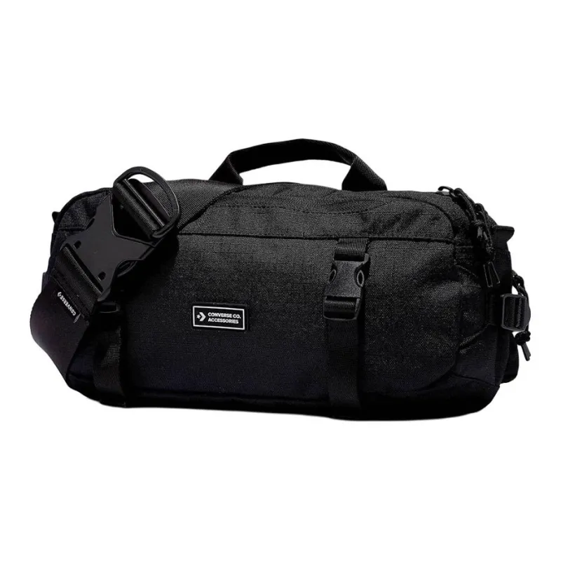 Converse Fabric Fanny Pack Crossbody Bags Regular Unisex Black-4