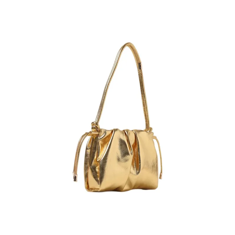 A.P.C Polyurethane Crossbody Bag, Shoulder Bag Women's Gold-1
