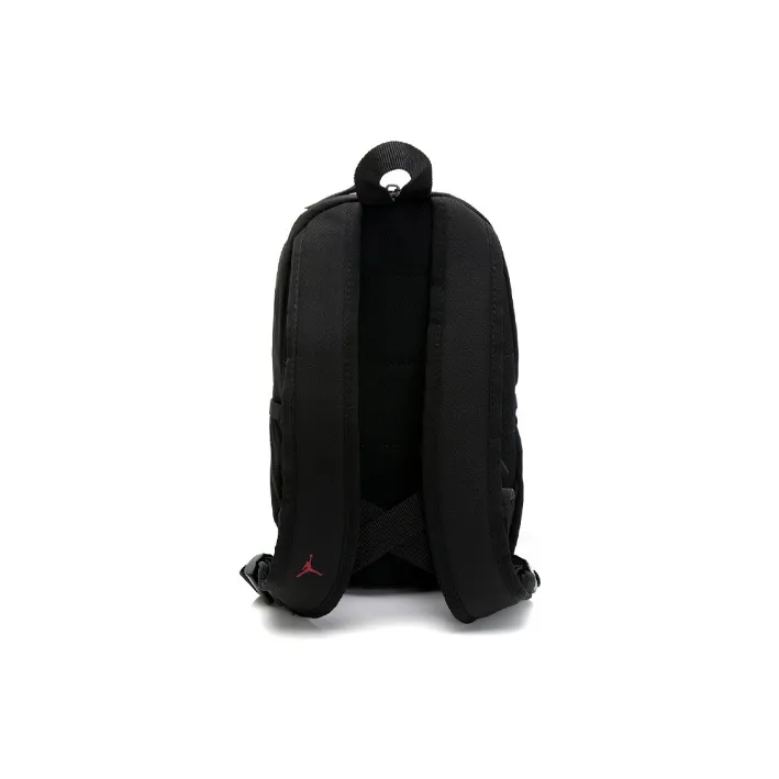 Jordan Polyester Backpack Small Size Unisex Black-3