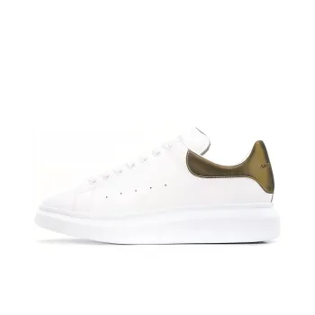 Alexander McQueen Oversized Contrast Metallic 'White'