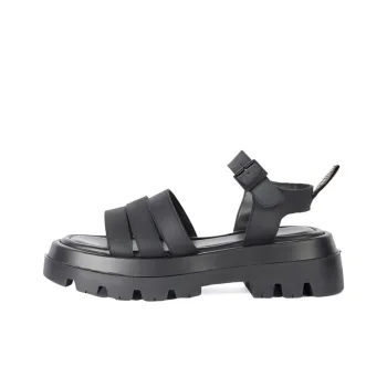 BARBOUR One Strap Sandals Women's Black