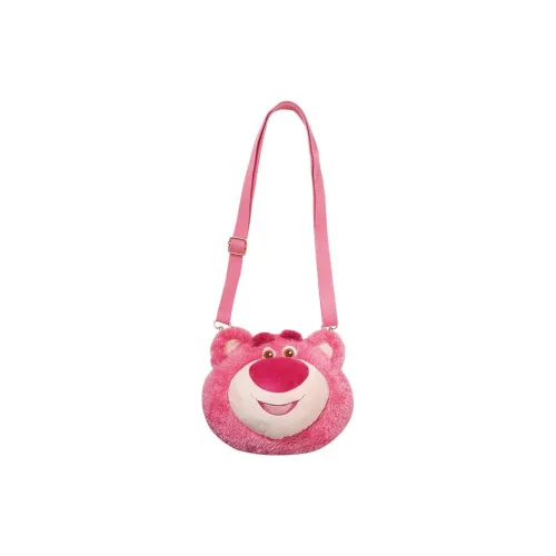 Disney Polyester Crossbody Bag Small Size Unisex Rose Red