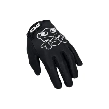 TSG Cycling Gloves Equipment Outdoor Kids' Terry Cloth Black