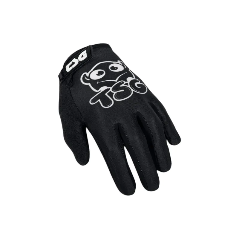 TSG Cycling Gloves Equipment Outdoor Kids' Terry Cloth Black-0