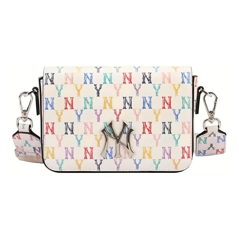 MLB Monogram Collection MONOGRAM Collection Cotton Mahjong Bag Shoulder Bag Crossbody Bag Regular Unisex White-0