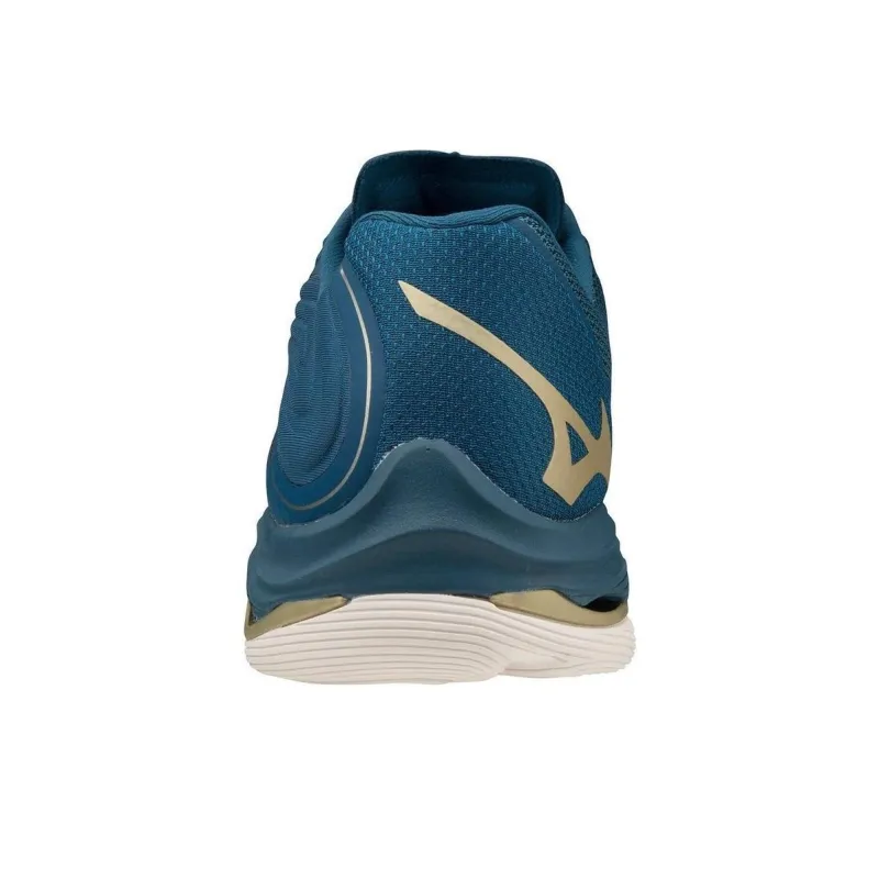 Mizuno Wave Lightning Z6 Anti-Slip And Wear-Resistant Breathable Low-Top Training Shoes Unisex Blue-2