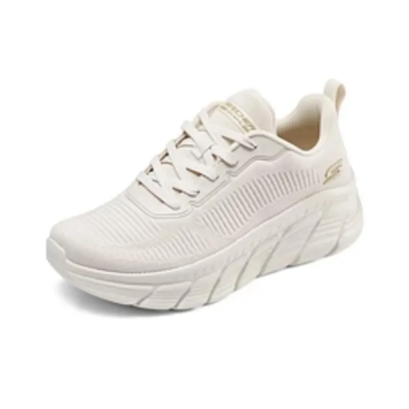 Skechers Cushioning, Wear Resistant Low Top Casual Shoes Women's White-2