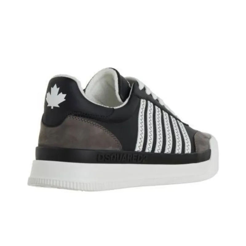 DSQUARED 2 Boxer Stripe Detailed Lace Up Sneakers-4