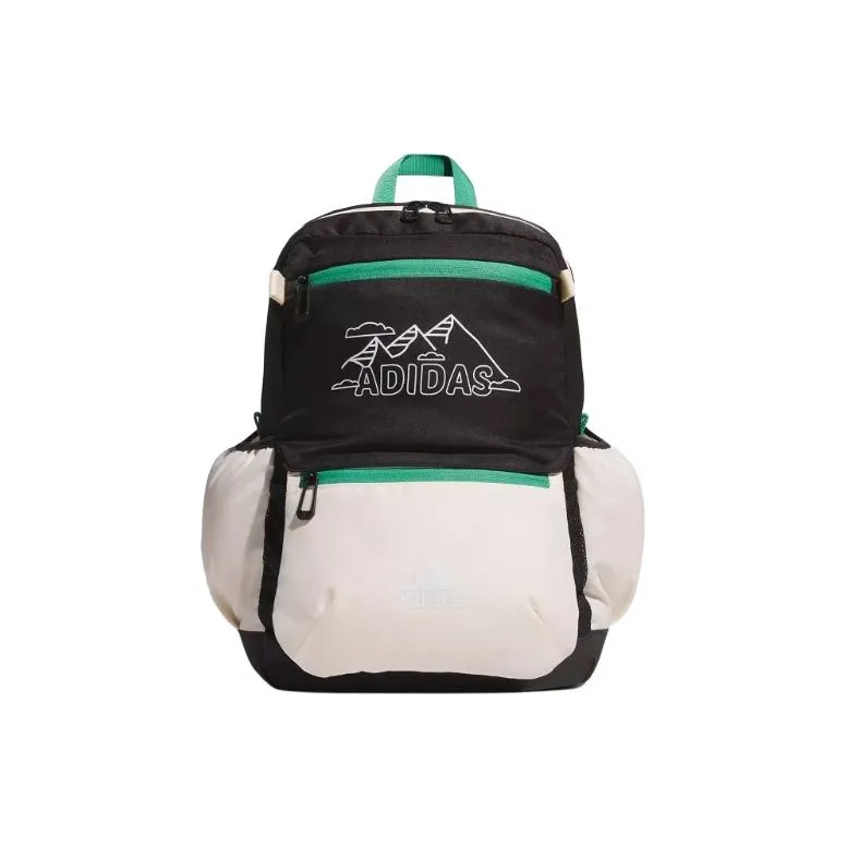 Adidas Recycled Polyester Backpack Regular Unisex Black & Pink-0
