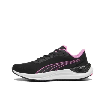 PUMA Electrify Nitro 3 Anti Slip Wear Resistant Low Top Running Shoes Women's Black Pink