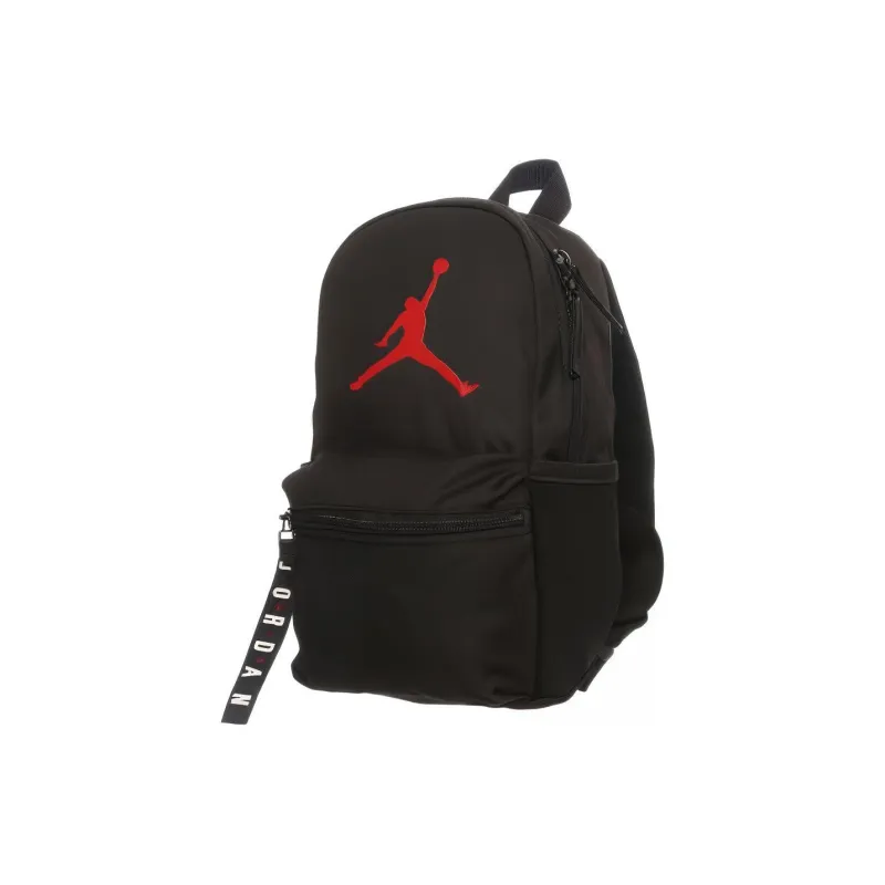Jordan Polyester Backpack Small Size Unisex Black-2