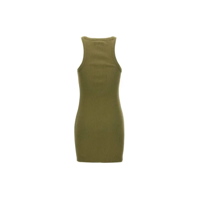 Vetements Racing Logo Embroidered Tank Top Dress-1