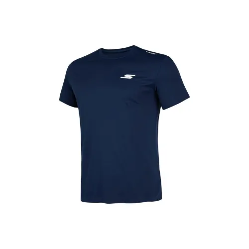 Skechers Comfort Technology T-Shirts Men Academy Navy/02MZ