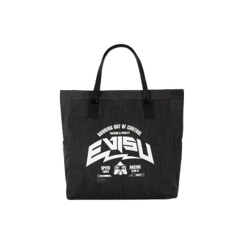 EVISU Denim One Shoulder Handbags Regular Men's Black